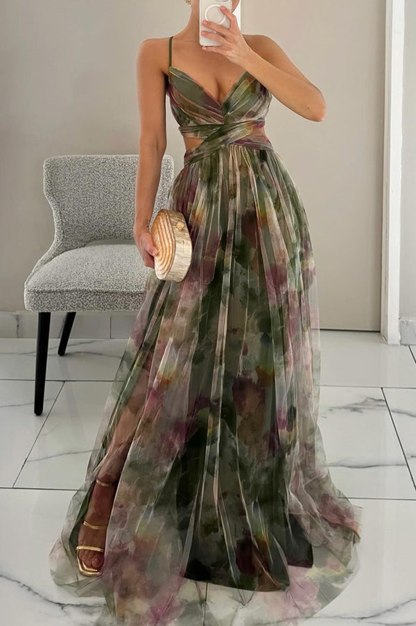 GISELLE™ | Enchanting Floral Maxi Dress