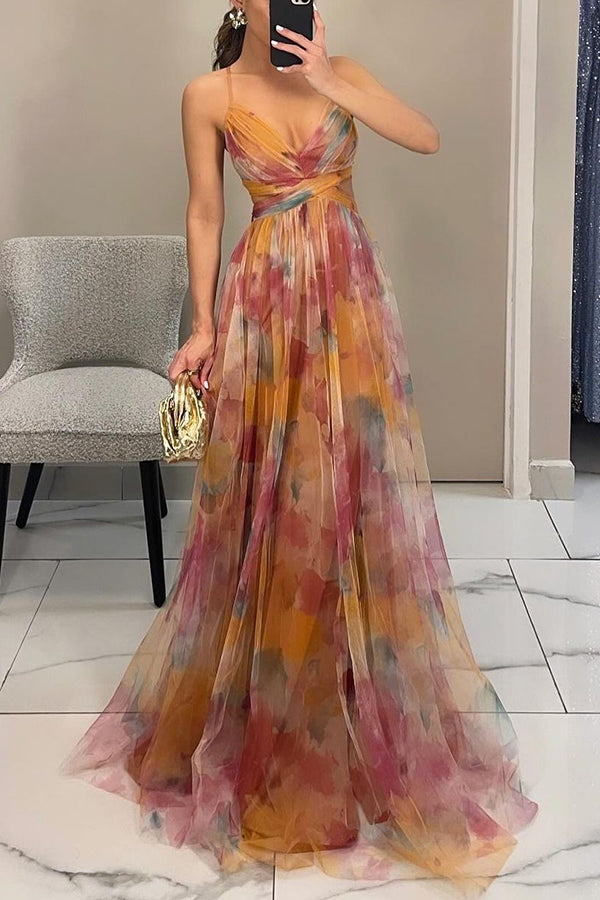 GISELLE™ | Enchanting Floral Maxi Dress