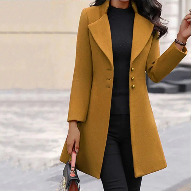 WINDSOR™ |  Long Luxury Coat