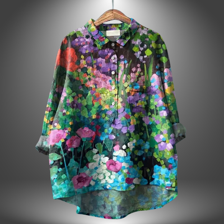 VIRGINIA™ | Women's Handcrafted Floral Shirt