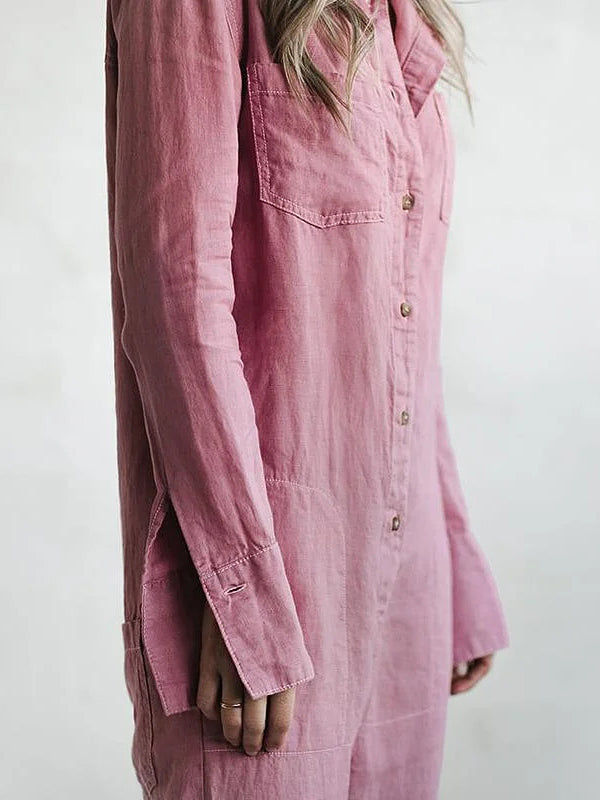 FIE™ | Elegant and Comfortable Long-Sleeve Jumpsuit