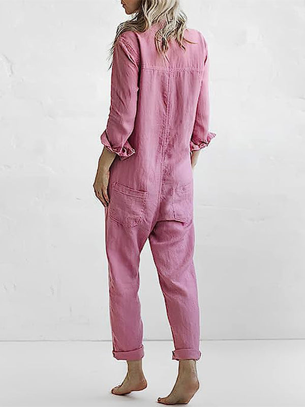 FIE™ | Elegant and Comfortable Long-Sleeve Jumpsuit