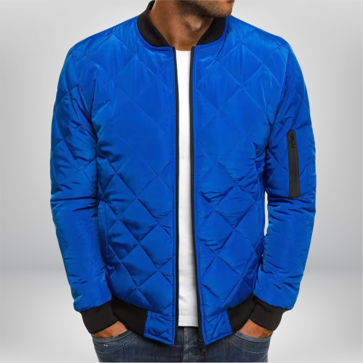 LUCAS™ | Quilted Bomber Jacket