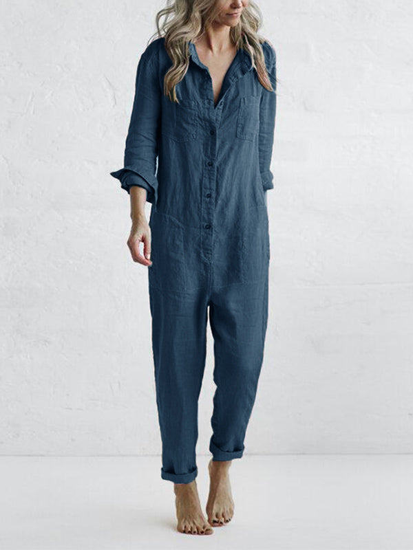 FIE™ | Elegant and Comfortable Long-Sleeve Jumpsuit