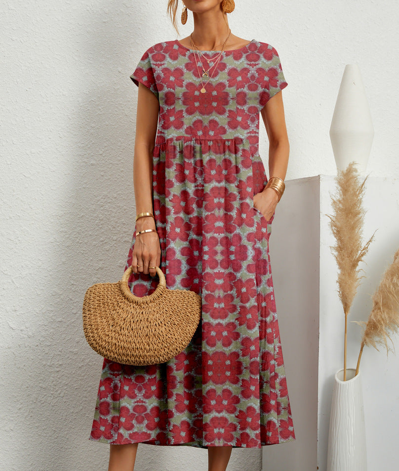 ROSELLA™ | Chic Floral Dress