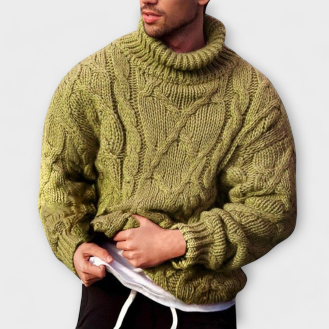 VICTOR™ | Knitted Winter Turtleneck