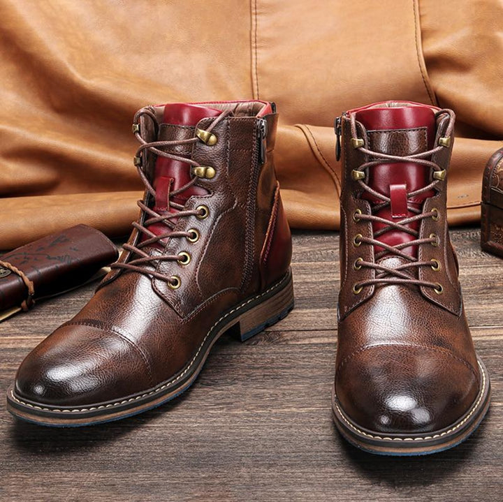 CALVIN™ | Handmade Premium Leather Oxford Boots