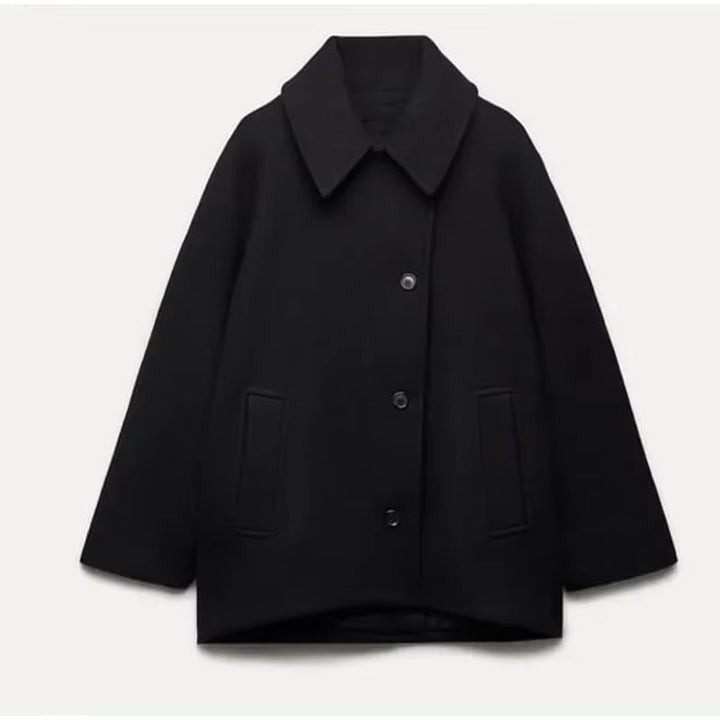 ZADIE™ | Oversized Buttoned Coat With Pockets