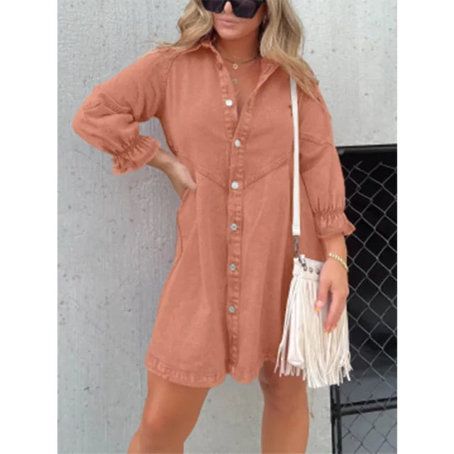 DAPHNE™ | Casual Denim Dress