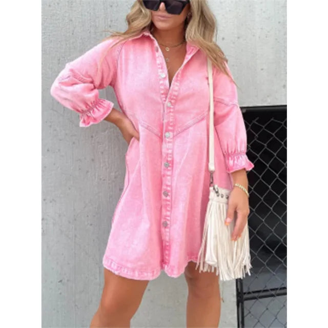DAPHNE™ | Casual Denim Dress
