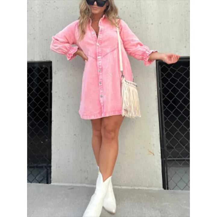 DAPHNE™ | Casual Denim Dress