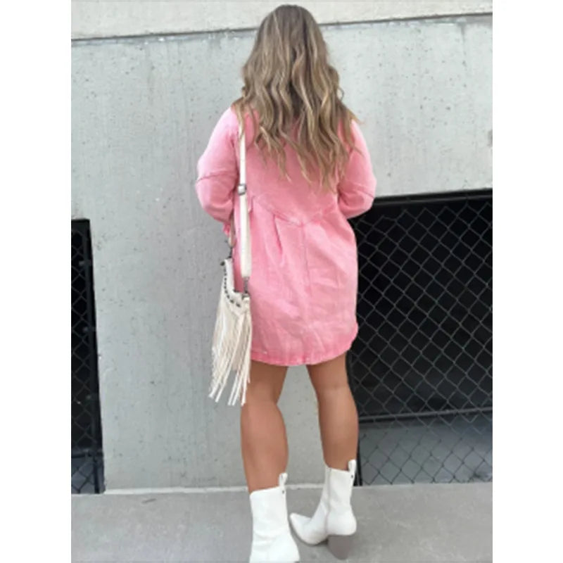 DAPHNE™ | Casual Denim Dress