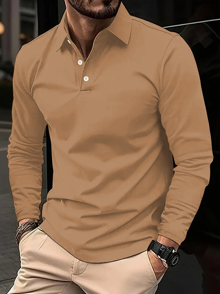 ROWAN™ | Long Sleeve Polo Shirt