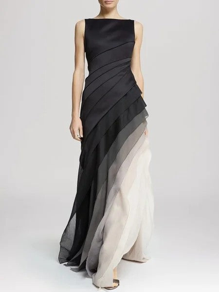 HELENE™ | Elegant Sleeveless Maxi Dress