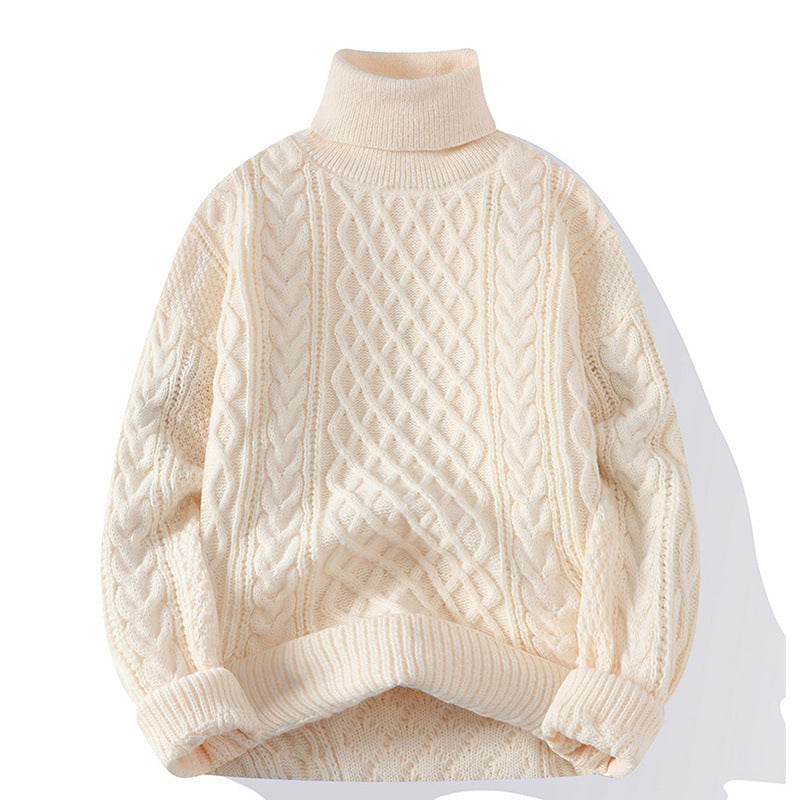 COLIN™ | Classic Cable Knit Turtleneck