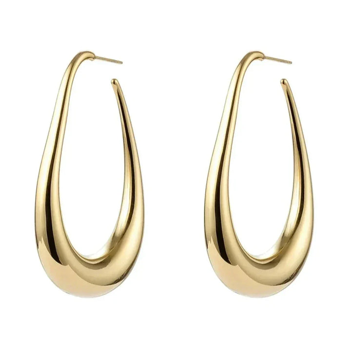 MARIAH™ | Drop Hoop Earrings