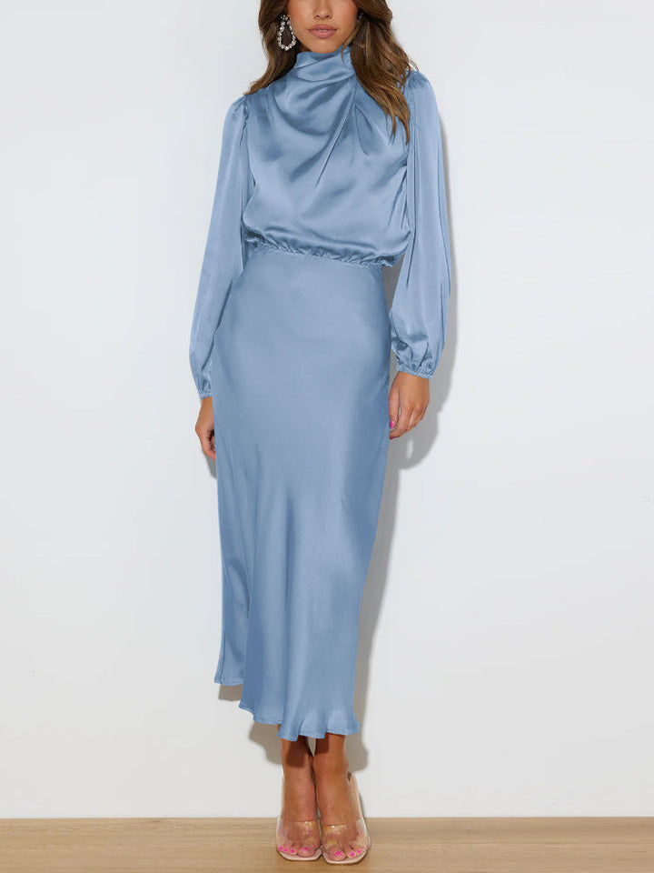 JOANNA™ | Long Satin Dress