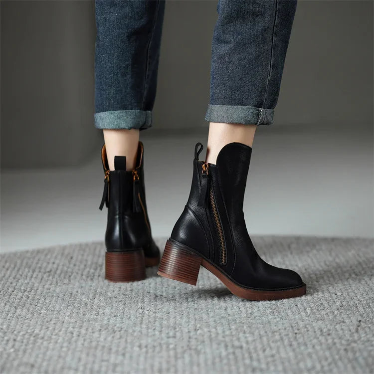 DANIELLE™ | Elegant Ankle Boots