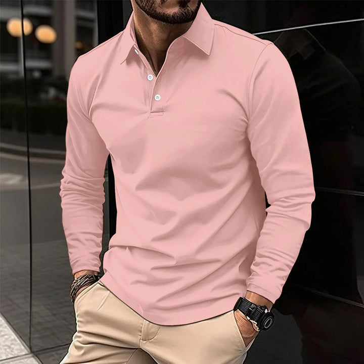 ROWAN™ | Long Sleeve Polo Shirt
