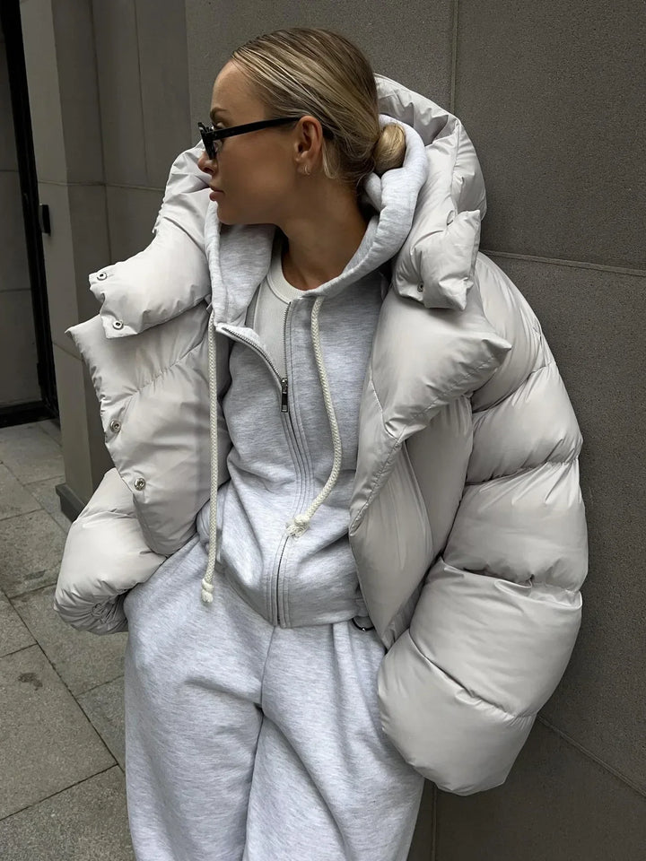 AZELINA™ | Oversized Double Layered Puffer Jacket