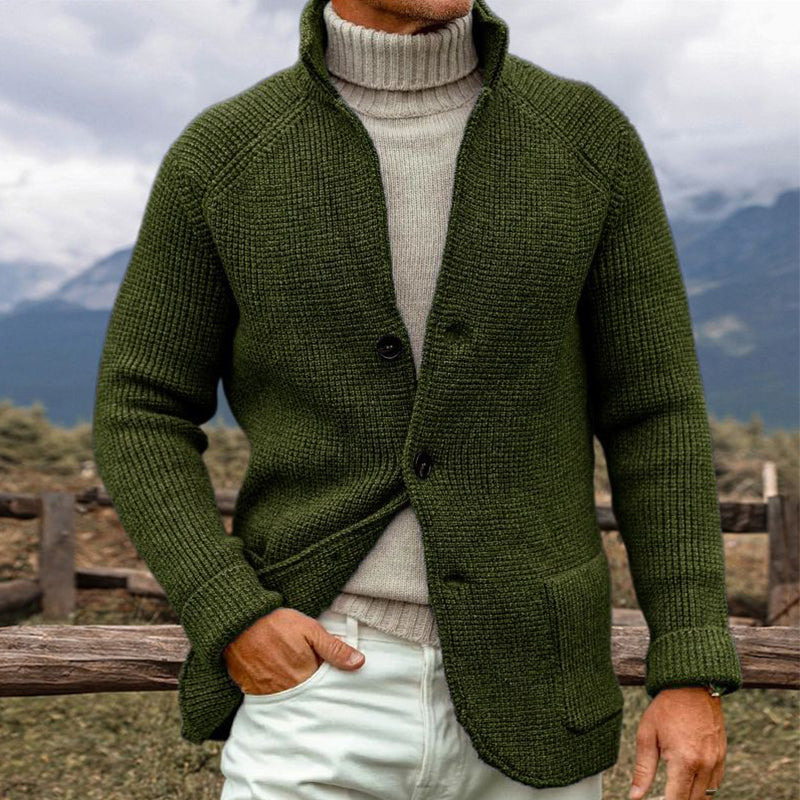 LUCIO™ | Thick Knit Cardigan with a Robust Style