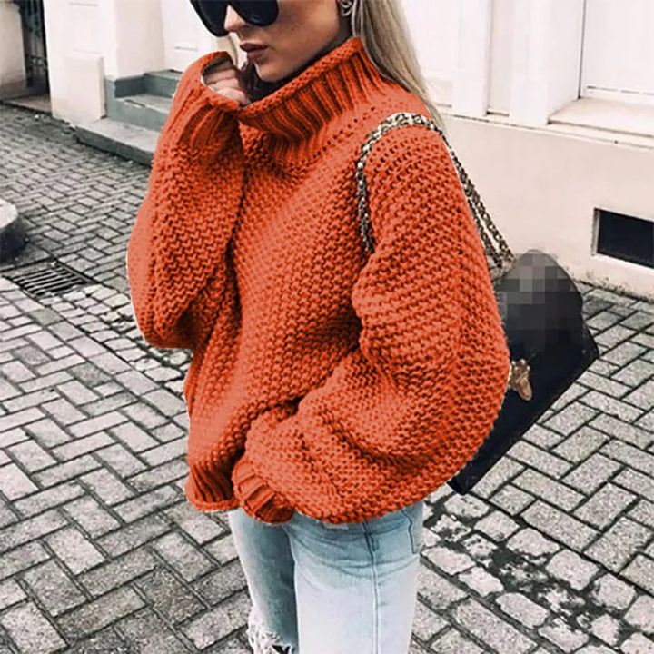 ESME™ | Chunky Knit Turtleneck Sweater