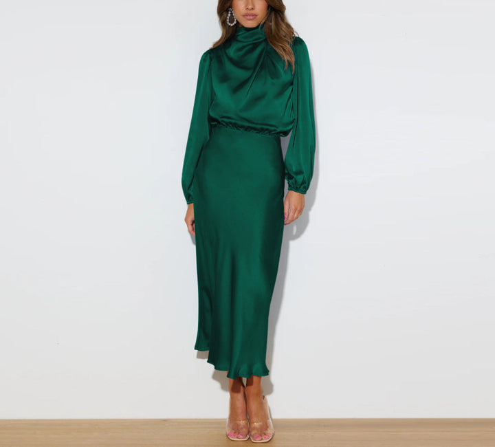 JOANNA™ | Long Satin Dress