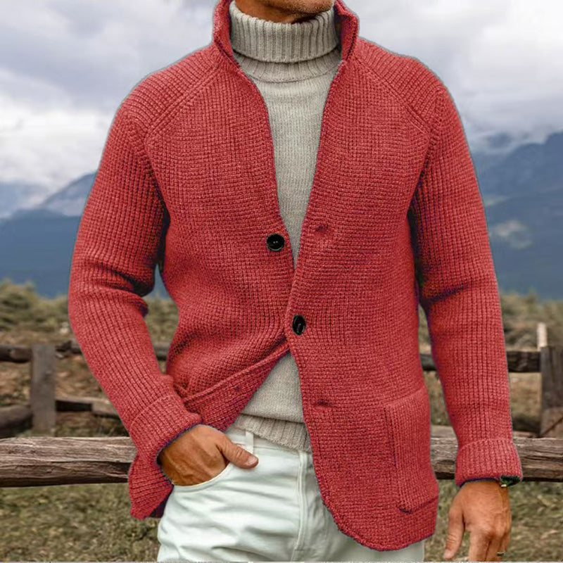 LUCIO™ | Thick Knit Cardigan with a Robust Style