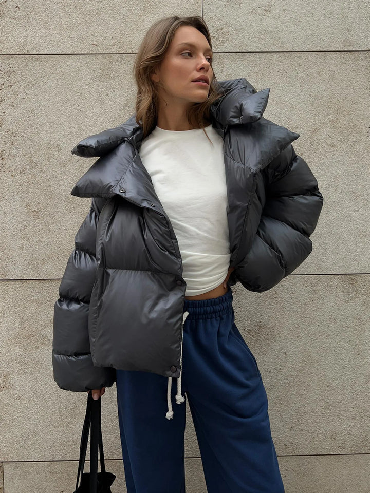 AZELINA™ | Oversized Double Layered Puffer Jacket