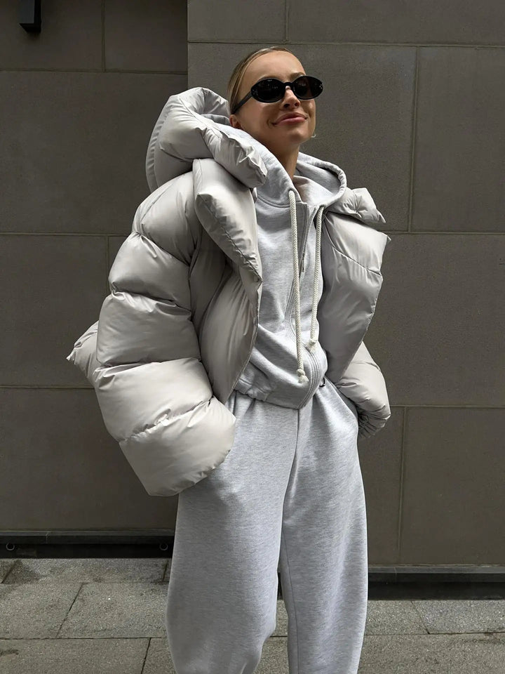 AZELINA™ | Oversized Double Layered Puffer Jacket