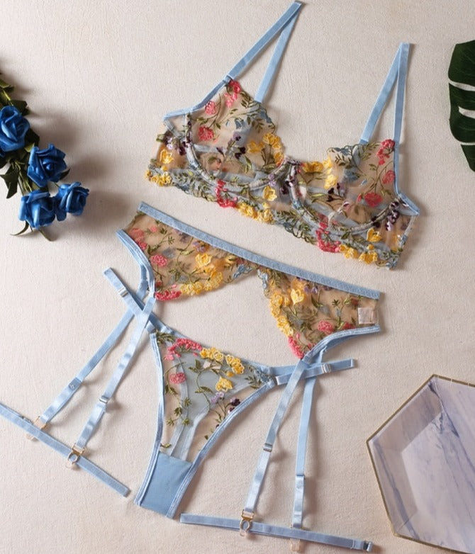 DEARNE™ | 3-Piece French Lingerie Set