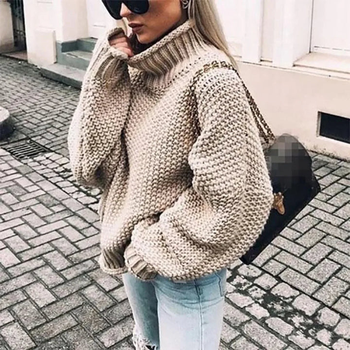 ESME™ | Chunky Knit Turtleneck Sweater