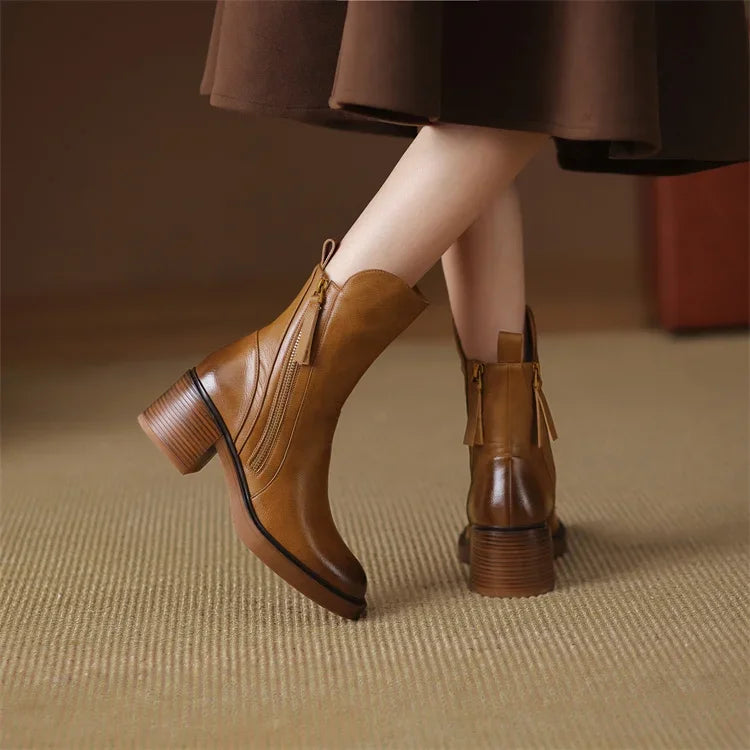 DANIELLE™ | Elegant Ankle Boots