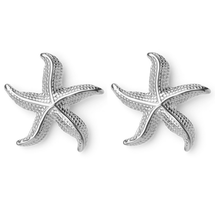 BRIANA™ | Curved Starfish Earrings