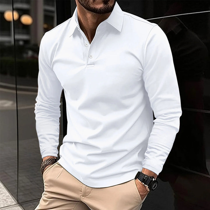 ROWAN™ | Long Sleeve Polo Shirt