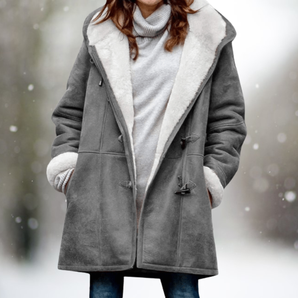 TALIA™ | Luxe Hooded Warm Jacket