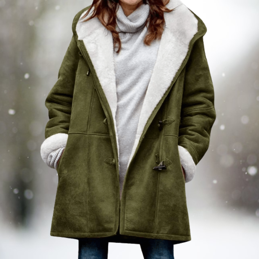 TALIA™ | Luxe Hooded Warm Jacket