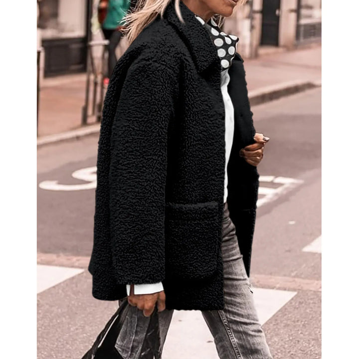 NORA™ | Cozy Button-Up Coat