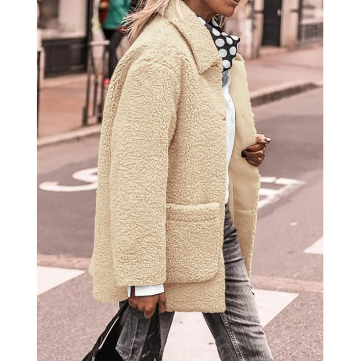 NORA™ | Cozy Button-Up Coat