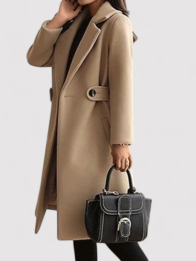 ELIZA™ | Wool Belted Winter Coat