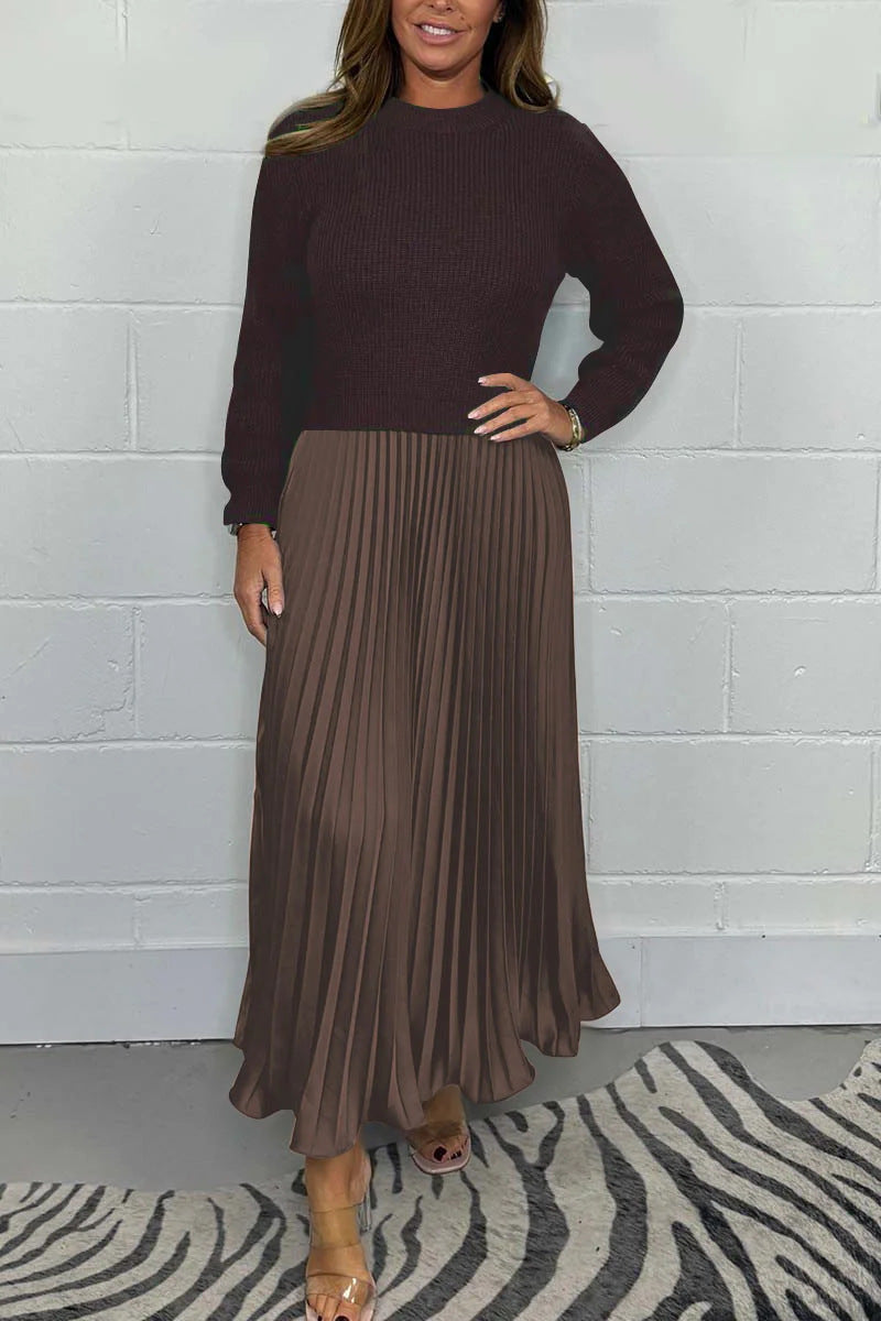 MAYA™ | Jumper with Maxi Skirt