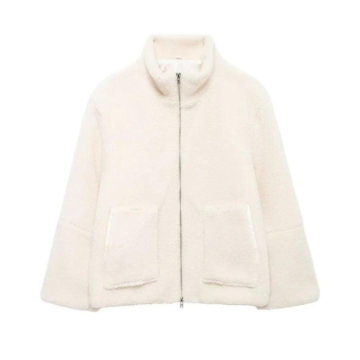 ELLYNA™ | Cozy Zip-Up Sherpa Jacket