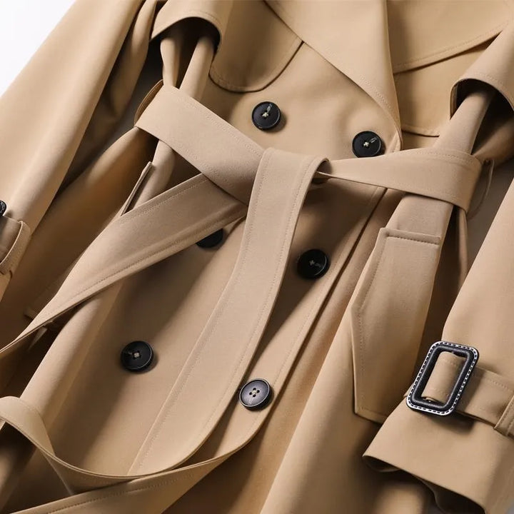 AMOURA™ | Belted Trench Coat