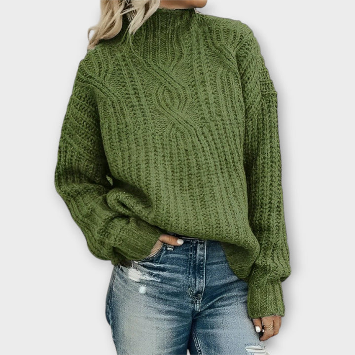 POPPY™ | High Neck Knitted Jumper