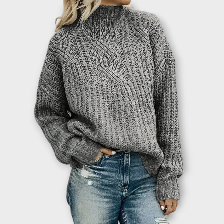 POPPY™ | High Neck Knitted Jumper