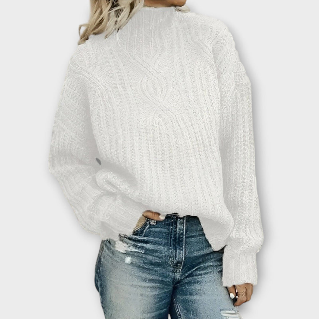 POPPY™ | High Neck Knitted Jumper