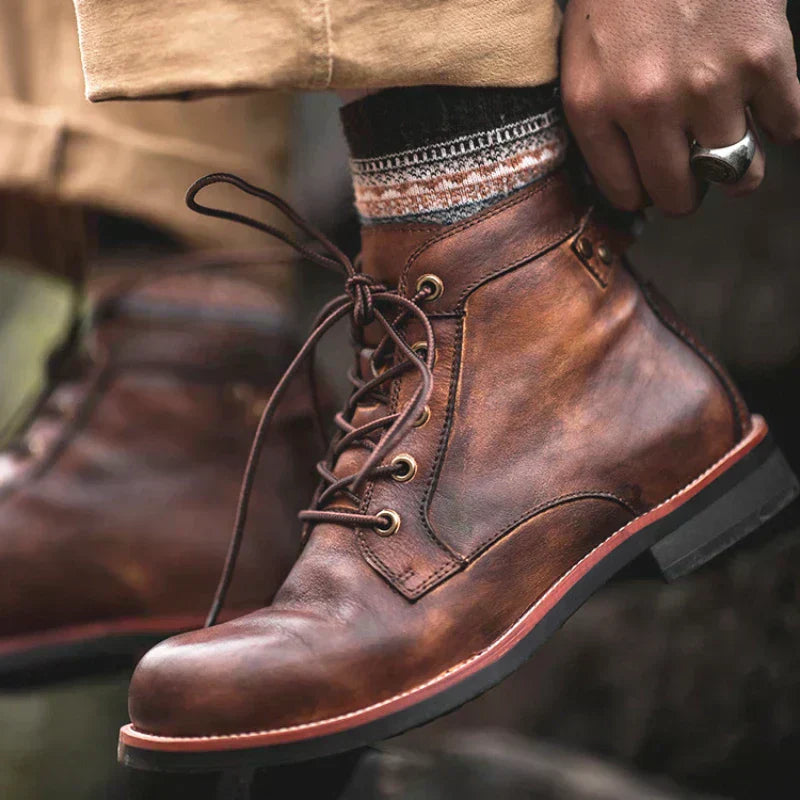 HUNTER™ | Men's Leather Boots