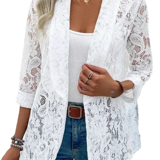 IVY™ | Elegant Lace Blazer