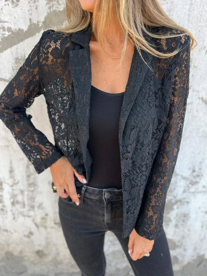 IVY™ | Elegant Lace Blazer