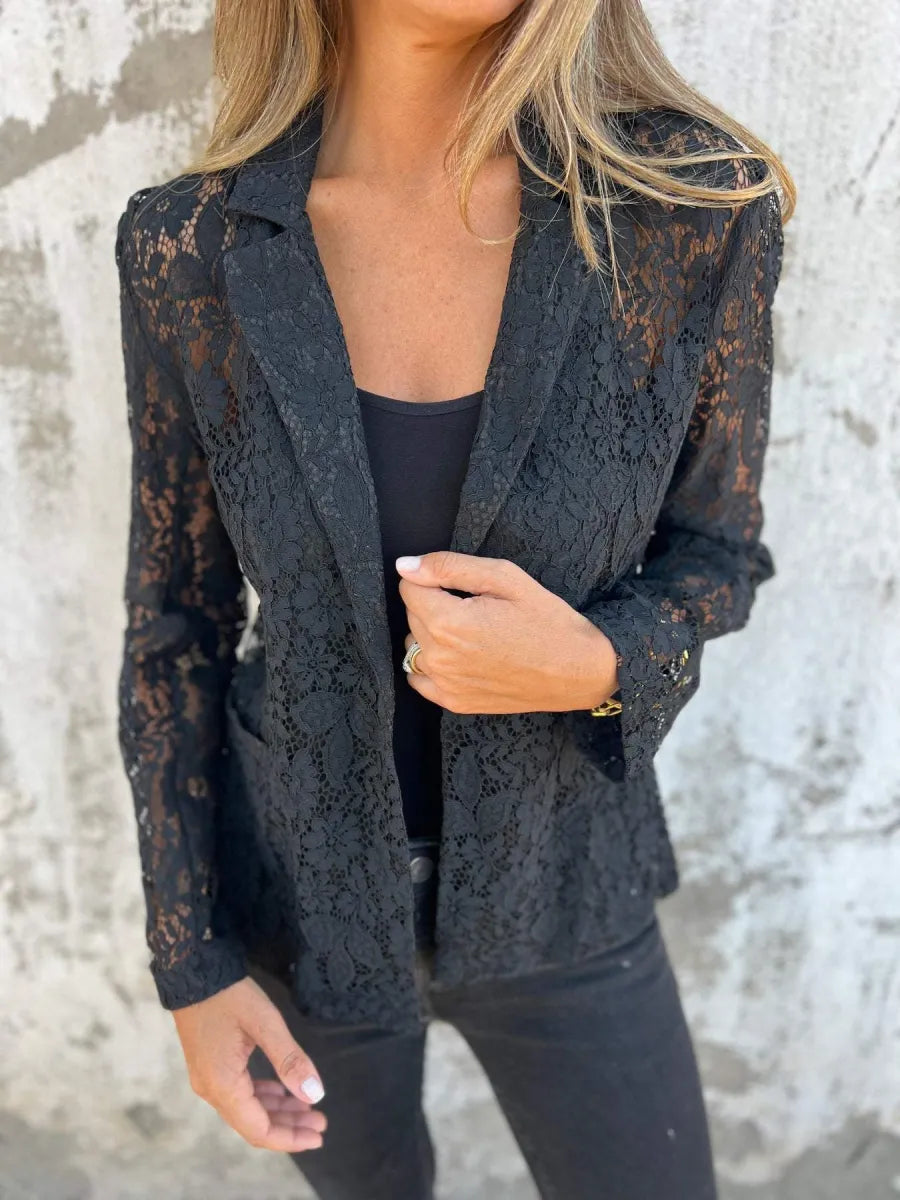 IVY™ | Elegant Lace Blazer